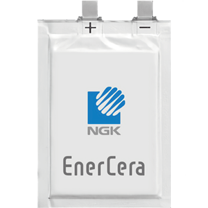 超小型・薄型二次電池 EnerCera Pouch